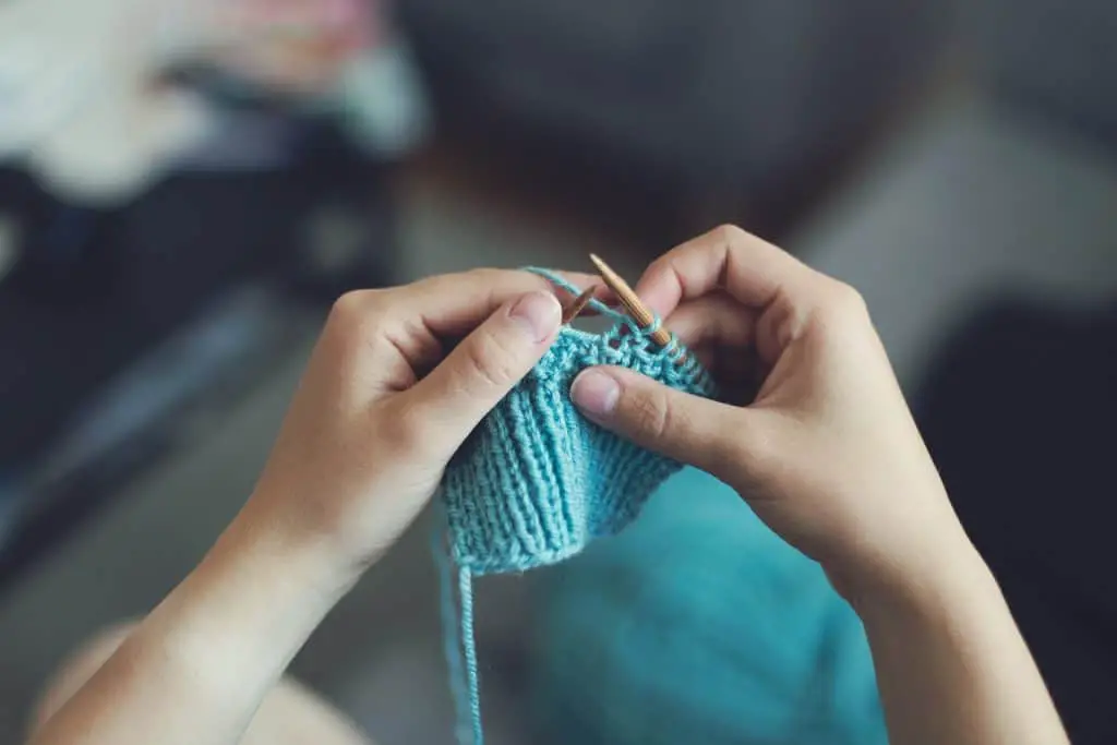 knitting merino wool