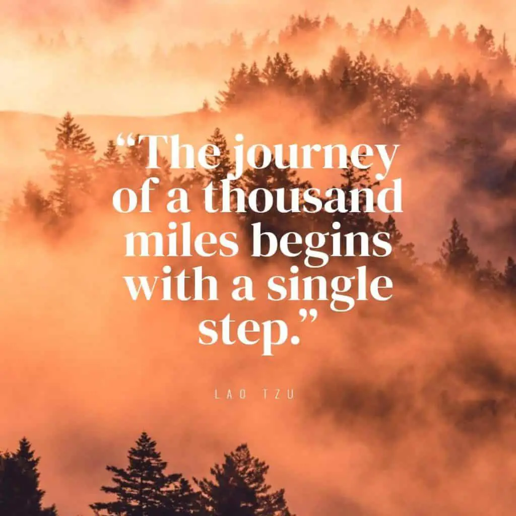 Hiking Quote - Lao Tzu