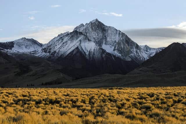 Mountain with Snow